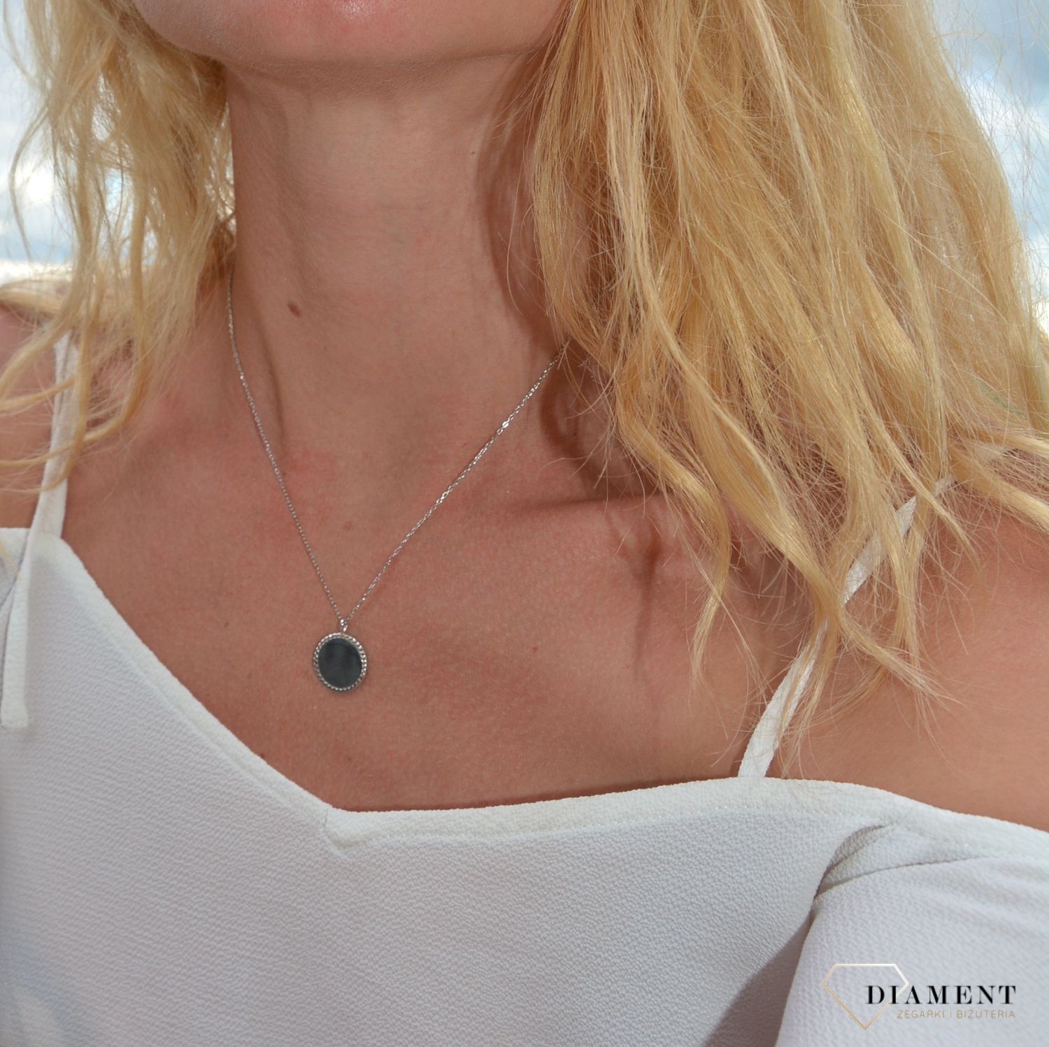 Naszyjnik srebrny 925 pieniążek  N YB 330M 058v.jpg